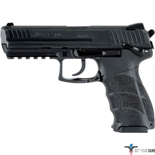 HK P30S LONG V3 DA/SA TRIG 9MM 4.45" BBL 3-DOT FS 10RD W/SAFE