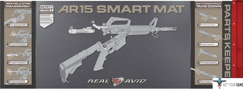 Real avid smart mat AR15 w/ parts keeper 43.