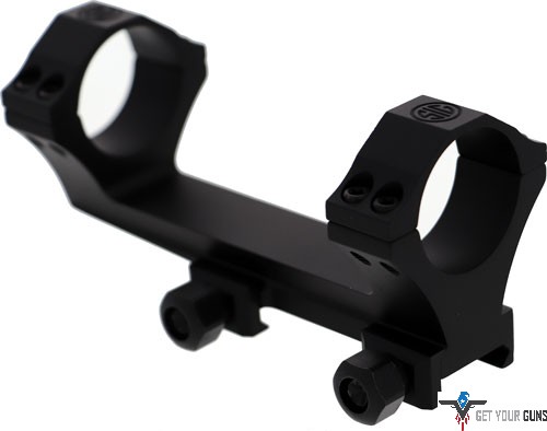 Sig | SIG OPTICS SCOPE MOUNT ALPHA 2 TACTICAL CANTILEVER 30MM BLACK