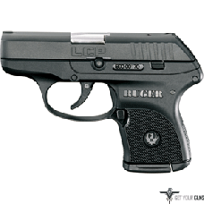 RUGER LCP .380ACP 6-SHOT FS BLUED BLACK SYNTHETIC  *