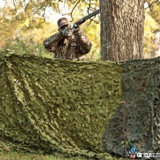 RED ROCK CAMOUFLAGE NETTING WOODLAND 3D LEAF CUT 8'X10'