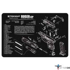 TEKMAT ARMORERS BENCH MAT 11"x17" RUGER LCP PISTOL