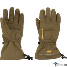 MUDDY NUCLEUS HEATED SOFTSHELL GLOVE BROWN CLAY X-LARGE