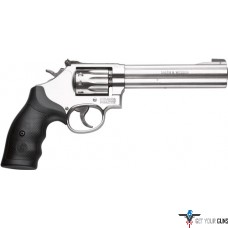 S&W 617 .22LR 6" AS 10-SHOT STAINLESS STEEL RUBBER