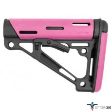 HOGUE AR-15 COLLAPSIBLE STOCK PINK RUBBER MIL-SPEC