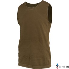 MUDDY NUCLEUS HEATED VEST BROWN CLAY LARGE