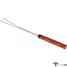COLEMAN TELESCOPING ROTISSERIE FORK EXTENDS 12" TO 48" WOOD