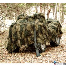 RED ROCK GHILLIE BLIND 5'X12' WOODLAND CAMOUFLAGE NETTING
