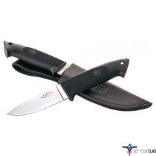 BERETTA KNIFE LOVELESS SKINNER 3.38" BLADE W/LEATHER SHEATH