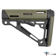 HOGUE AR-15 COLLAPSIBLE STOCK OD GREEN RUBBER COMMERCIAL