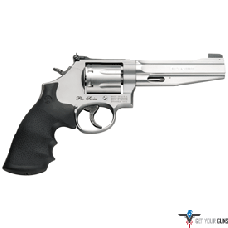 S&W PRO SERIES 686PLUS .357 5" AS 7-SHOT STAINLESS RUBBER