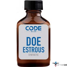 CODE BLUE DEER LURE SYNTHETIC DOE ESTRUS 1FL OZ