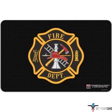 TEKMAT ARMORERS BENCH MAT 11"X17" FIREMANS SHIELD