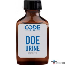 CODE BLUE DEER LURE SYNTHETIC DOE SCENT 1FL OZ