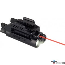 LASERMAX LASER/LIGHT RAIL MOUNT SPARTAN RED/WHITE LED