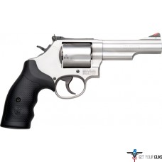 S&W 69 .44MAG 2.75" ADJ 5-SHOT STAINLESS RUBBER