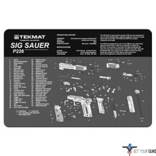 TEKMAT ARMORERS BENCH MAT 11"x17" SIG SAUER 226 PISTOL