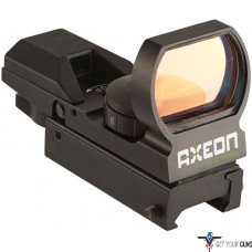 AXEON REFLEX SIGHT W/4 RED OR GREEN CHANGABLE RETICLES