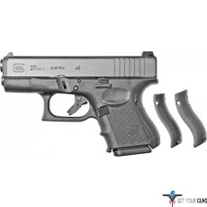 GLOCK 27 .40SW GEN4 FIXED SIGHTS 9-SHOT BLACK