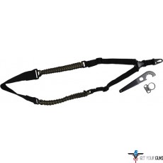 TOC TACTICAL PARACORD SLING w/ ADAPTER & WRENCH SINGLE PT