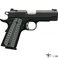 BG BLK LABEL PRO COMPACT 1911 .380ACP FS 8-SHOT BLACK G10