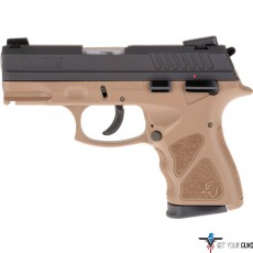 TAURUS TH9C 9MM 3.54" ADJ. 13-SHOT BLACK/TAN POLYMER