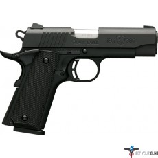 BG BLK LABEL 1911-380 COMPACT FS 8-SHOT MATTE BLACK SYN