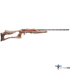 SAVAGE 93R17-BSEV .17HMR 21"HB FLUTED ACU-TGR SS/BRN LAM EVO