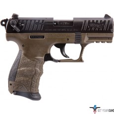 WALTHER P22 CA MILITARY .22LR 3.42" AS 10-SHOT OD GREEN