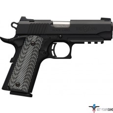 BG BLK LABEL PRO COMPACT 1911 .380ACP FS 8SH W/RAIL BLK G10