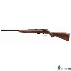 SAVAGE 93R17-GLV .17HMR LH 21"HB ACCU TGR BLUED/HARDWOOD