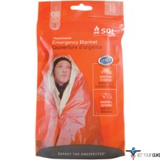 AMK SOL EMERGENCY BLANKET 2.9 OZ, 60"X84" MADE IN USA
