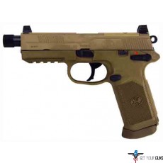 FN FNX-45 TACTICAL DA/SA MS .45ACP FDE 15RD NIGHT SIGHTS