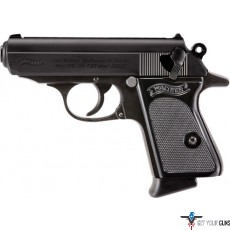 WALTHER PPK .32ACP BLACK FS 6+1 RD BLACK SYNTHETIC GRIPS