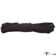 RED ROCK 550 PARACHUTE CORD 100 FEET BLACK