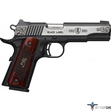 BG BLACK LABEL MED. ENGRAVED 1911-380 .380ACP FS 3.62" WOOD