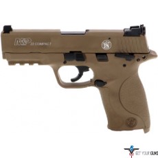 S&W M&P22 COMPACT .22LR 3.65" AS 10 SHOT W/SAFETY FDE
