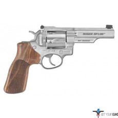 RUGER GP100 .357MAG 4.2" ADJ. MATCH SS HOGUE STIPPLED HRWD *