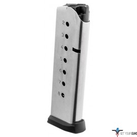 SF MAGAZINE 1911-A1 .45ACP 8-ROUNDS STAINLESS STEEL