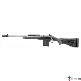 RUGER M77-LGS GUNSITE SCOUT LH RIFLE .308 10-SHOT