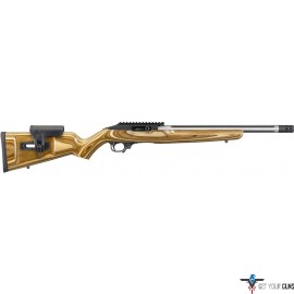 RUGER 10/22 COMPETITION .22LR 16.12" SS FLUTED LAMINATED