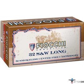FIOCCHI .32SWL 100GR. LWC 50-PACK