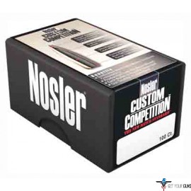 NOSLER BULLETS 22 CAL .224 52GR HP-BT CUSTOM COMP. 100CT