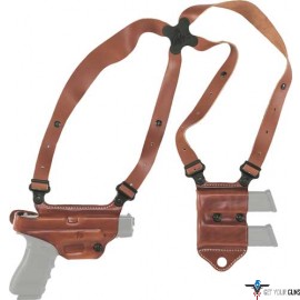 GALCO MIAMI II SHOULDER SYSTEM RH LEATHER M&P SHLD 9/40 TAN