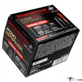 WIN AMMO SUPREME ELITE 20-PACK .410/.45LC COMBO PDX1 DEFENDER