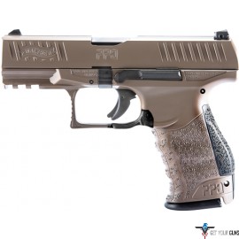 WALTHER PPQ M2 9MM 4" 15-SHOT AS COYOTE TAN POLYMER
