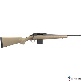 RUGER AMERICAN RANCH .300ACC 16.12" THREADED BBL FDE *