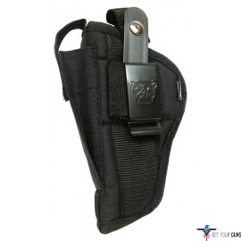 BULLDOG EXTREME SIDE HOLSTER BLACK COMPACT AUTO 3-4" BBL