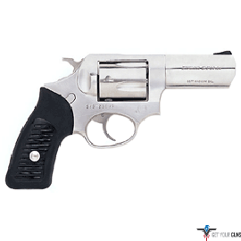 RUGER SP101 .357 MAGNUM 3.06" FS STAINLESS RUBBER  *