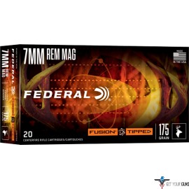 FEDERAL FUSION 7MM REM MAG 175GR TIP FUSION 20RD 10BX/CS